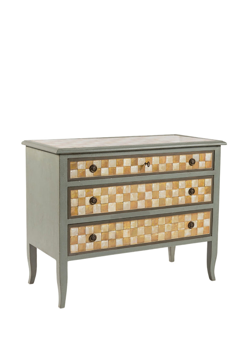 Fiesole Chest – Drawers – Checkered Tiles